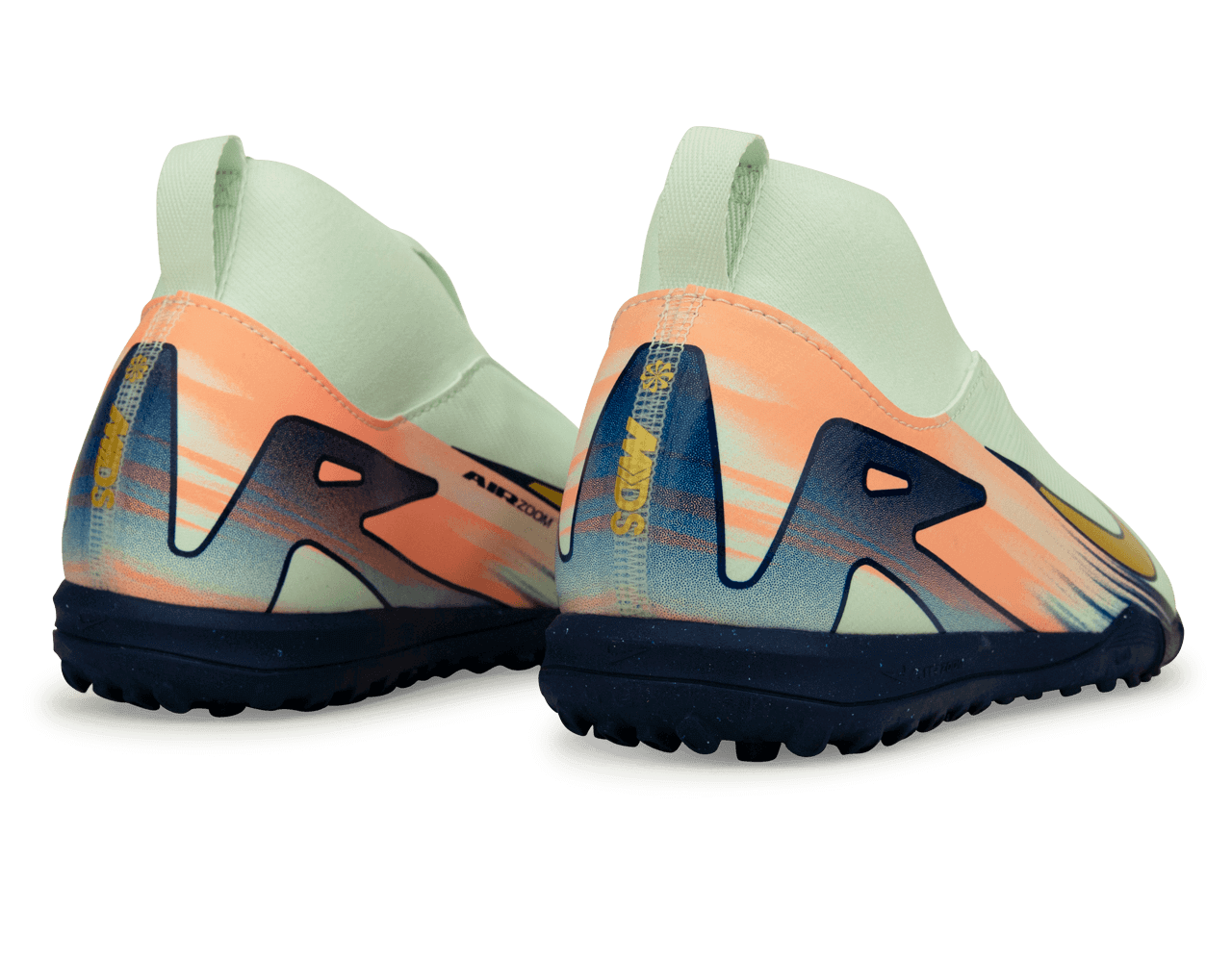 Nike Kids Zoom Mercurial Superfly 10 Academy MDS 009 TF Barely Green/Metallic Gold、mySite、bottomscart