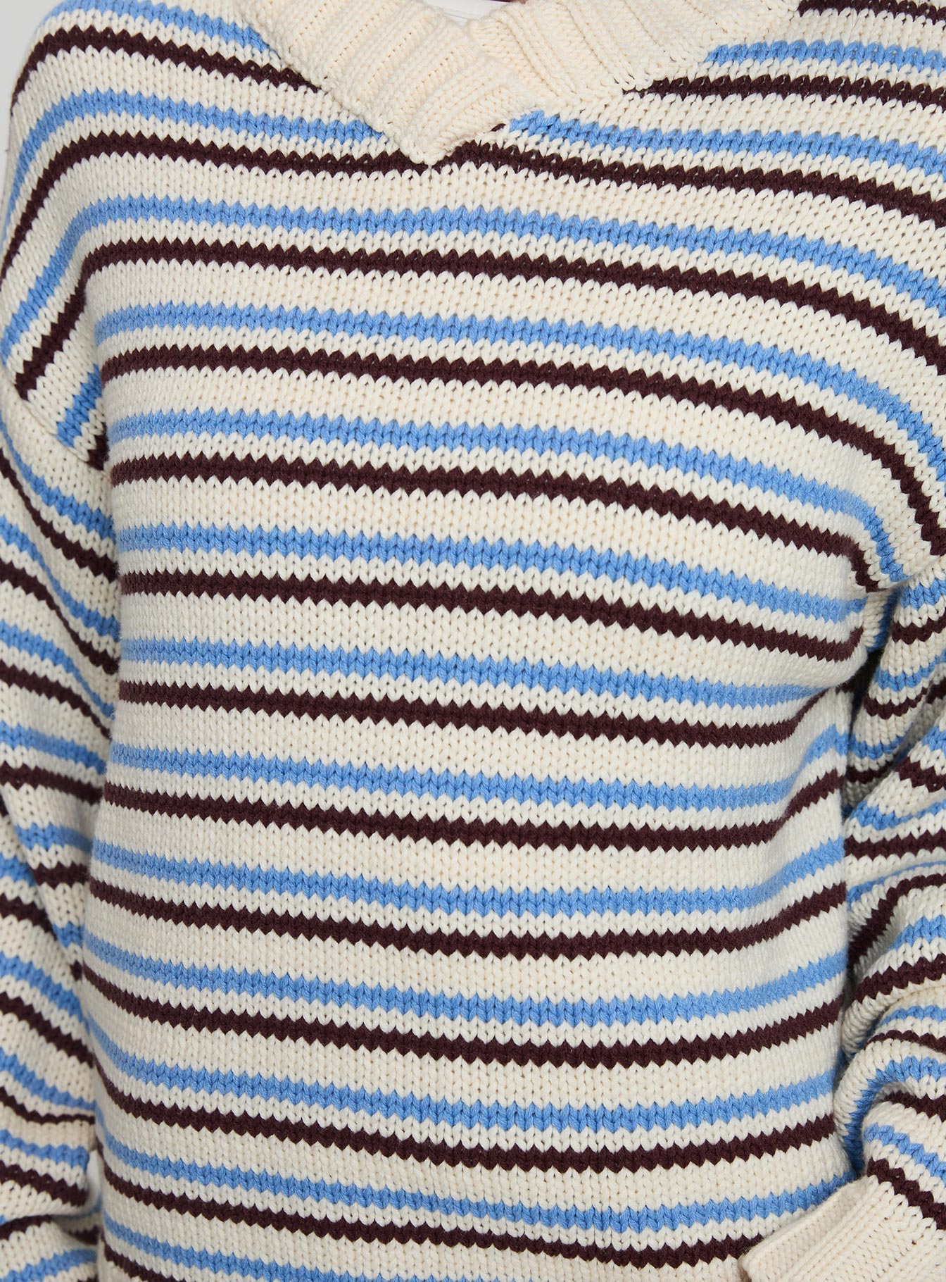 Karolyn Sweater Blue Stripe、mySite、solidvoid