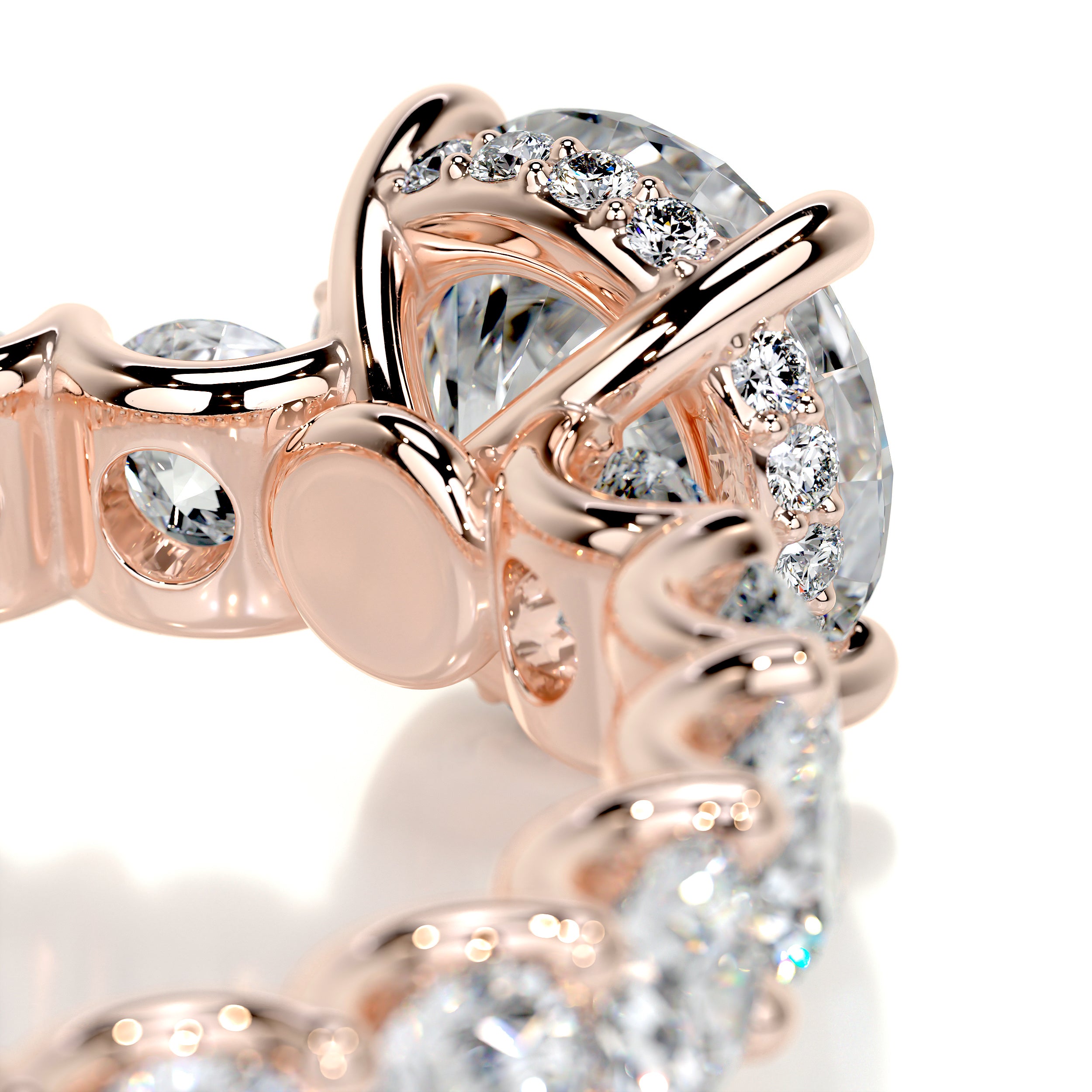 Lola Diamond Engagement Ring -14K Rose Gold、mySite、hinf8tx79