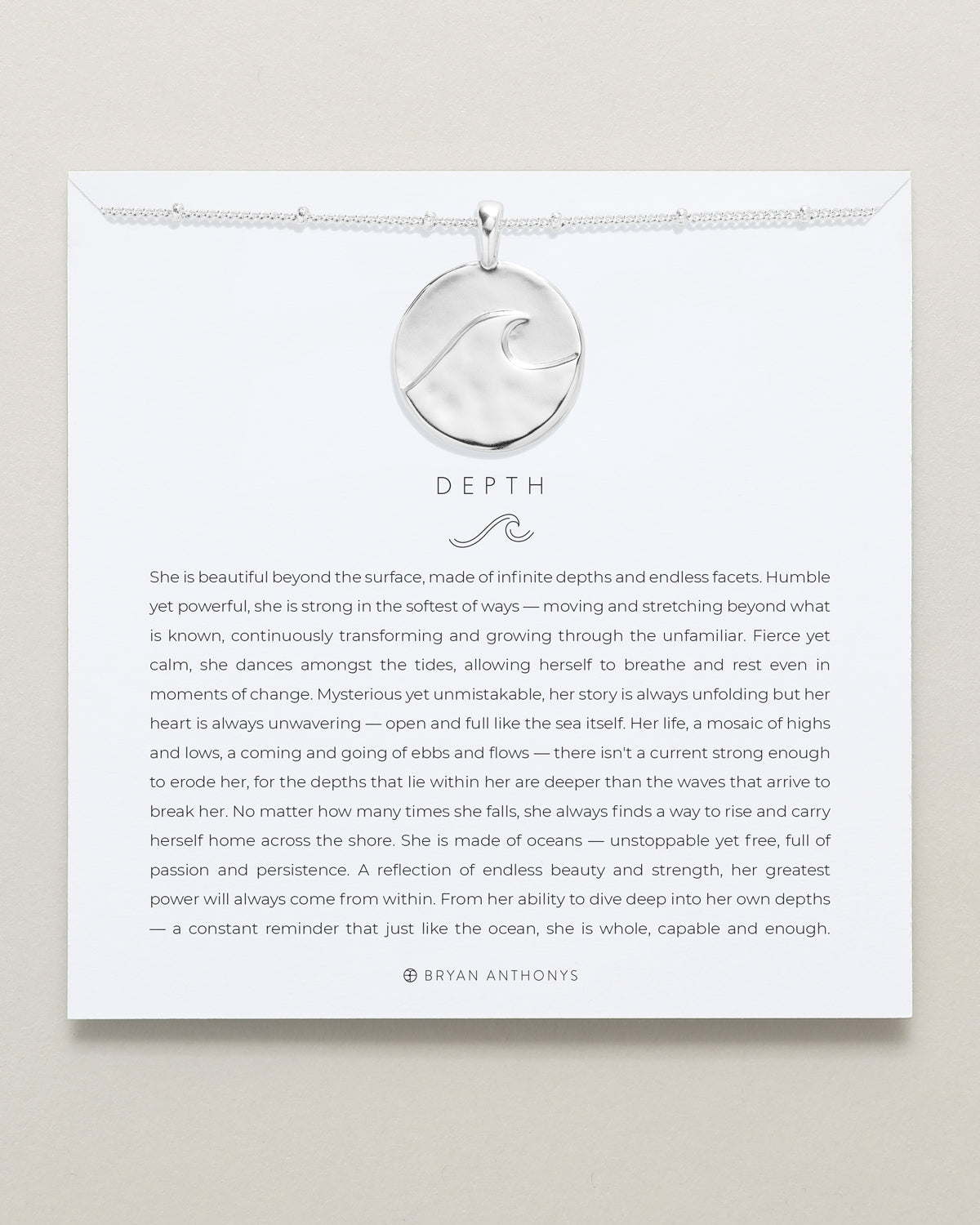 Depth Necklace、mySite、hinf8tx79