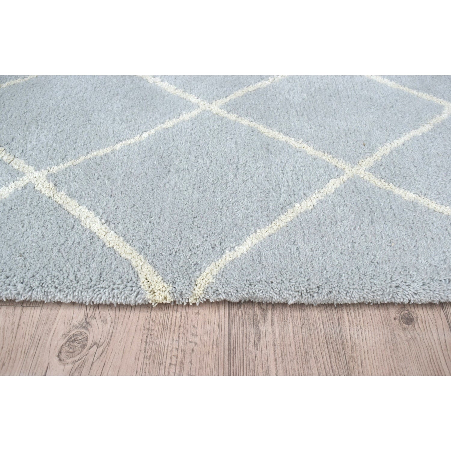 Moroccan Rebel Hope Shag Gray Area Rug、mySite、gigharbornorthrealestate