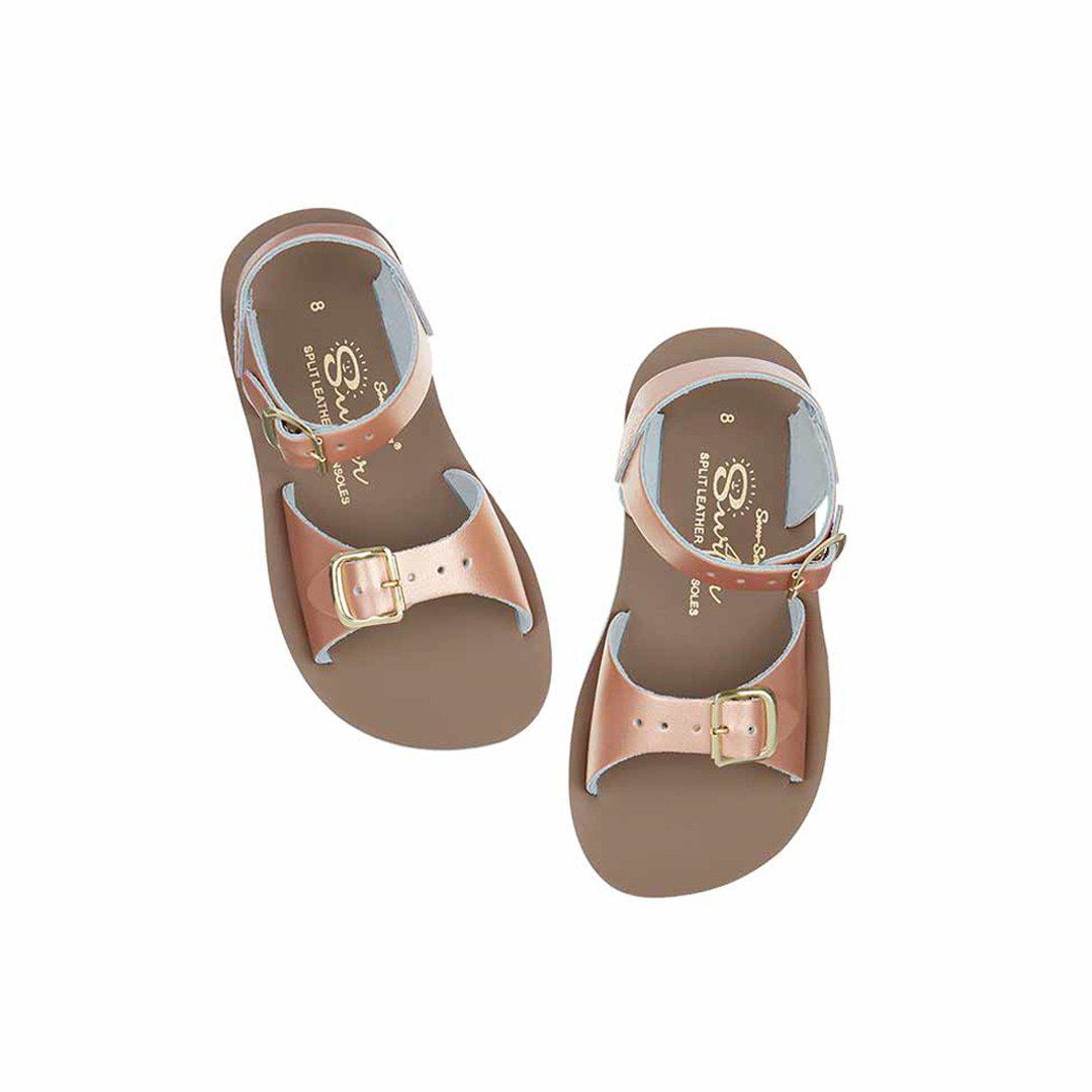  Salt-Water Sun-San Kid's Sandals - Surfer - Rose Gold、mySite、merchandisen