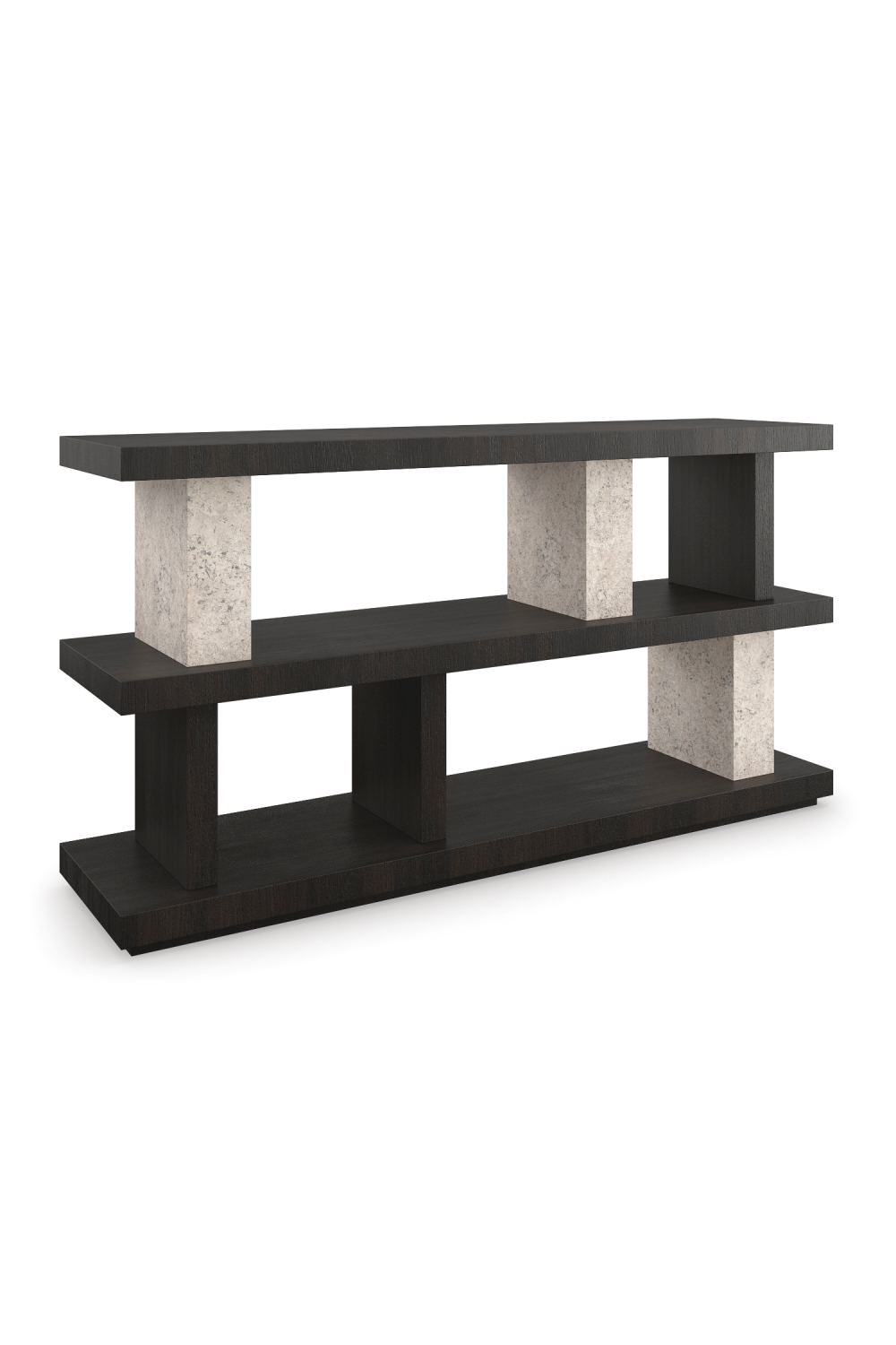 Travertine Bookshelf | Caracole Contrast、mySite、neckold