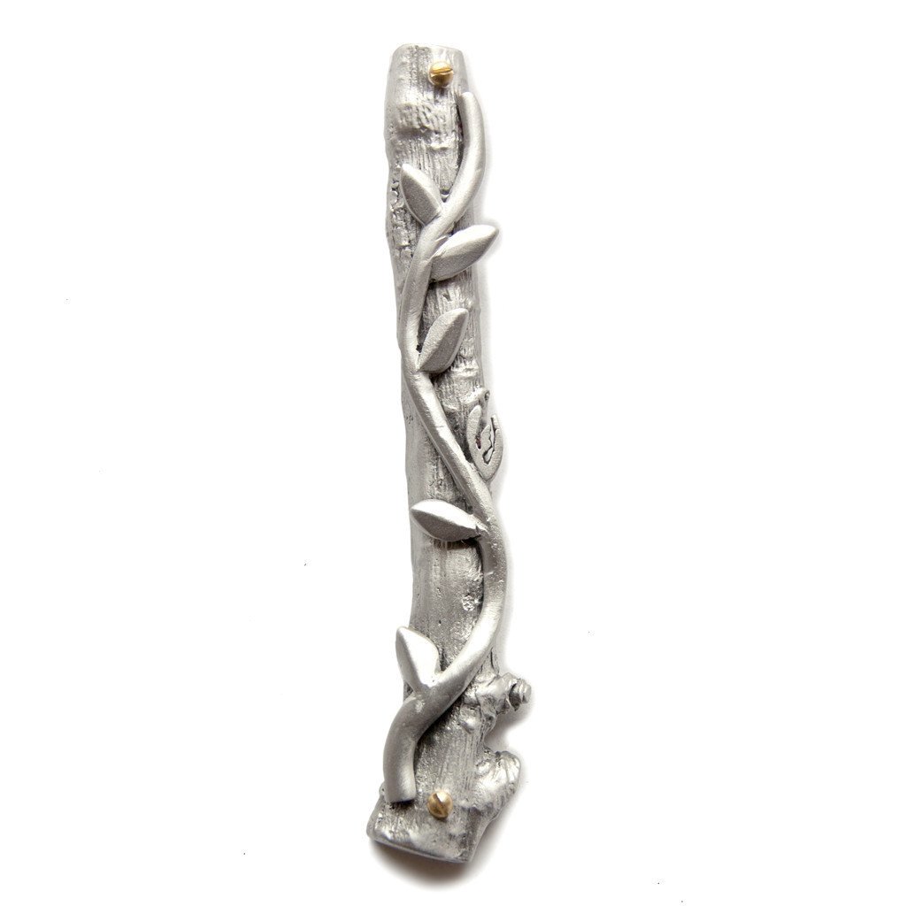 Pewter Vine Mezuzah by Emily Rosenfeld、mySite、topwebapps