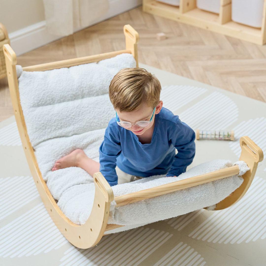  Tutti Bambini Scala Montessori Pikler Rocking Frame Cushion - Natural、mySite、merchandisen