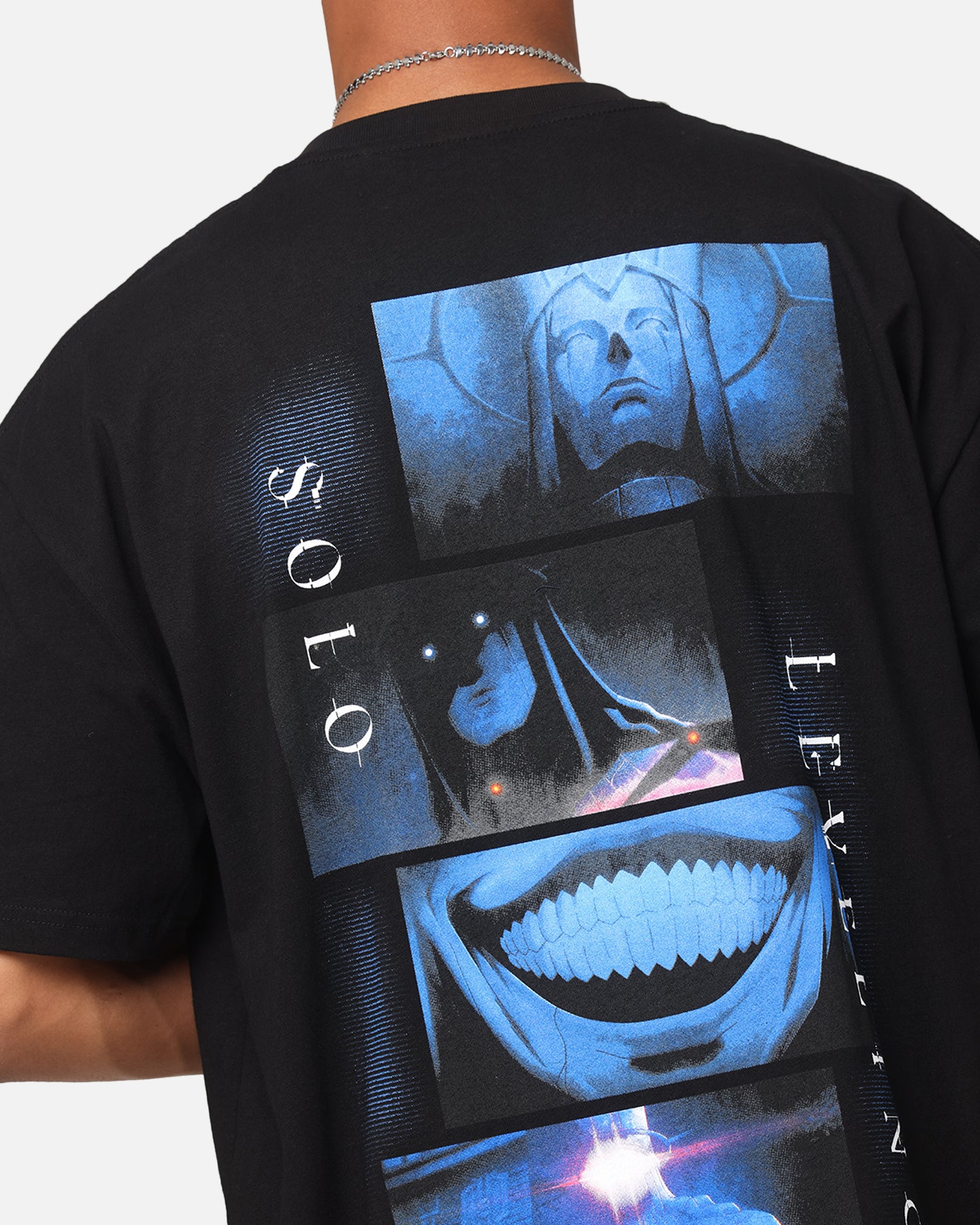 Goat Crew X Solo Leveling Statue Of God Heavy T-Shirt Black、mySite、zt4zffjzw