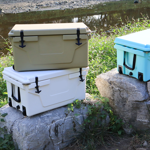 Hot Selling Blue color 65QT Outdoor cooler fish ice chest Box 2022 Popular Camping Cooler Box、、eastwooduniform