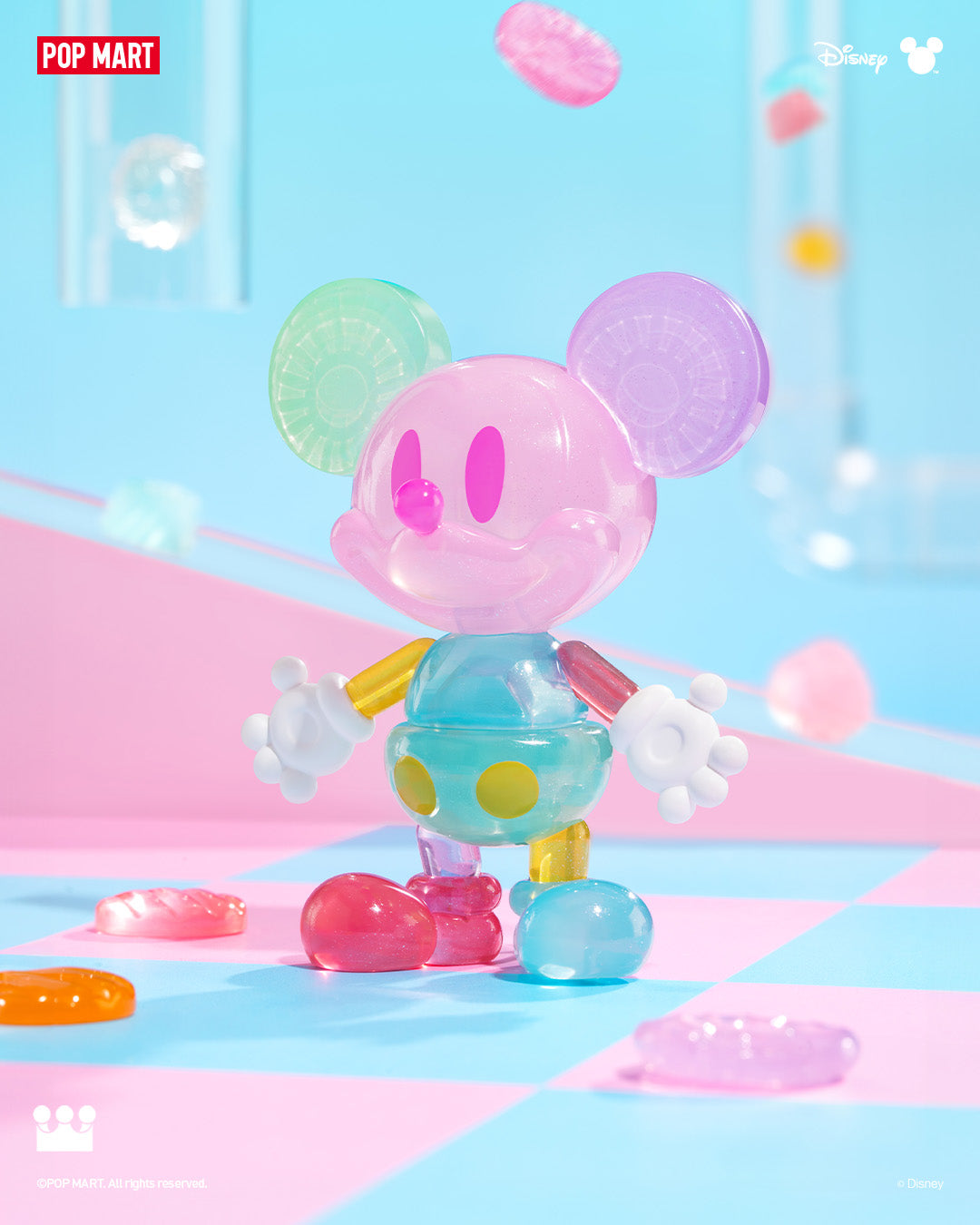  POP MART Disney Mickey Childhood of Boundless Imagination Series Figures、mySite、greenlandpopulation
