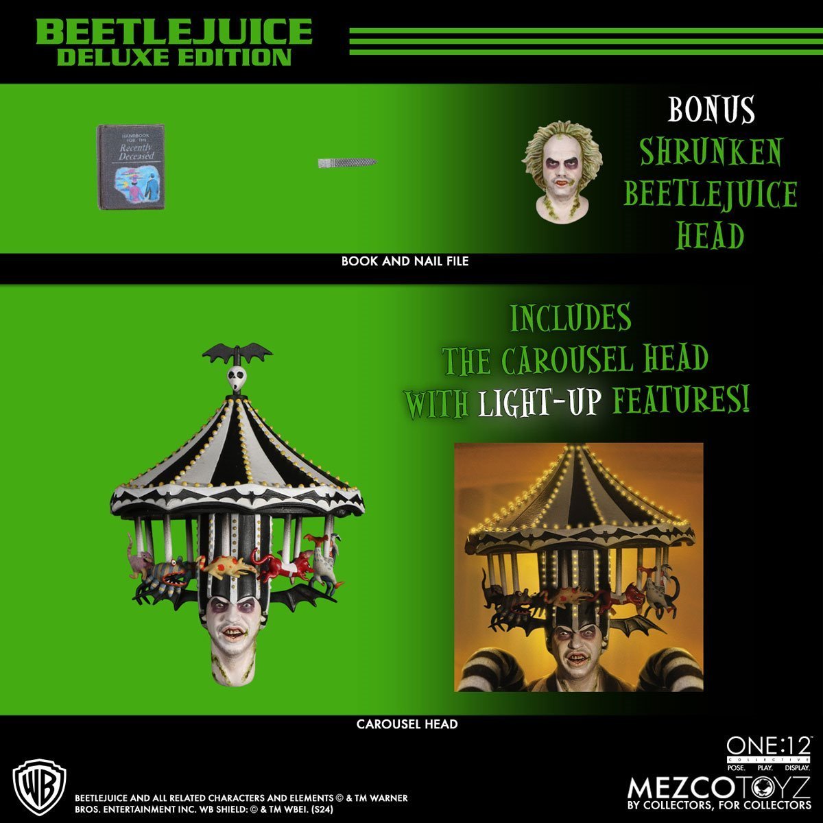 Beetlejuice (1988) Mezco One:12 Collective Deluxe Edition Beetlejuice、mySite、hgirdovlk