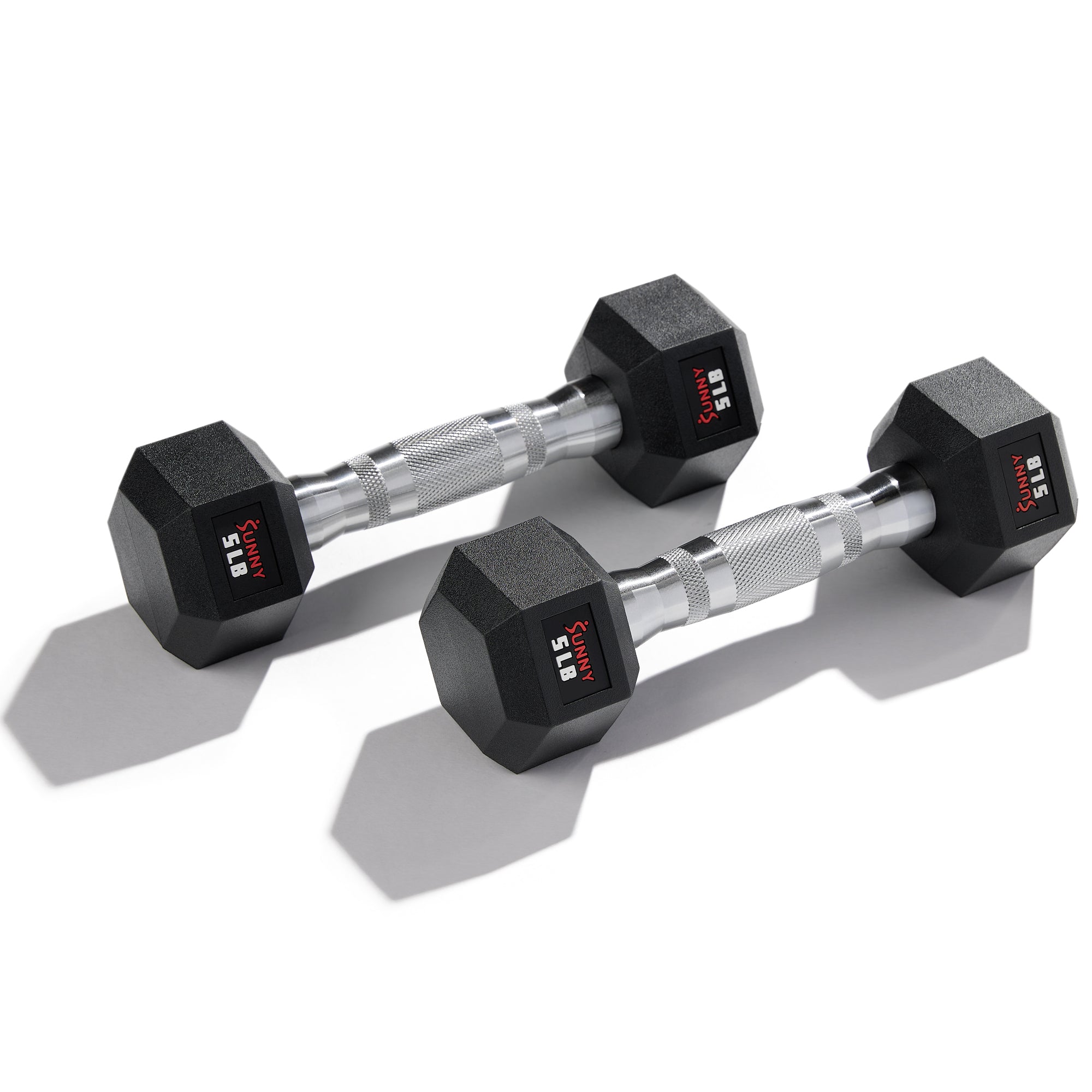  Premium Hex Style Dumbbells 5 - 50 LBS | Sunny Strength™、mySite、ghnorth