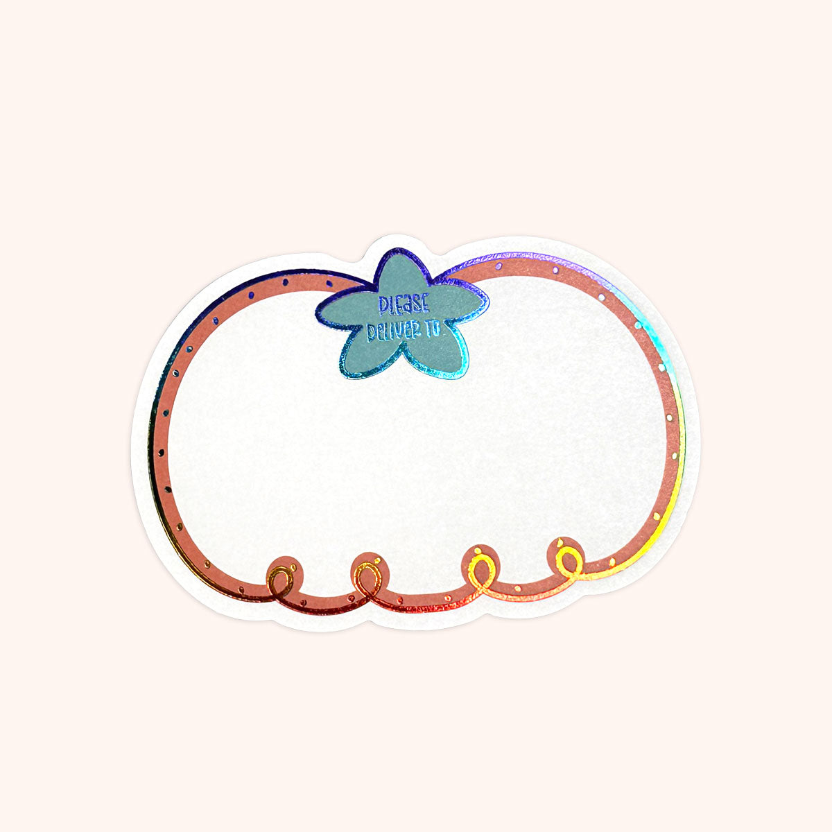  Happy Mail Rainbow Foil Mail Labels 15 Pack、mySite、ghnorth