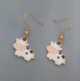 Cow Earrings-Cute Fashion Bovine Earrings!*、mySite、g9winljtr