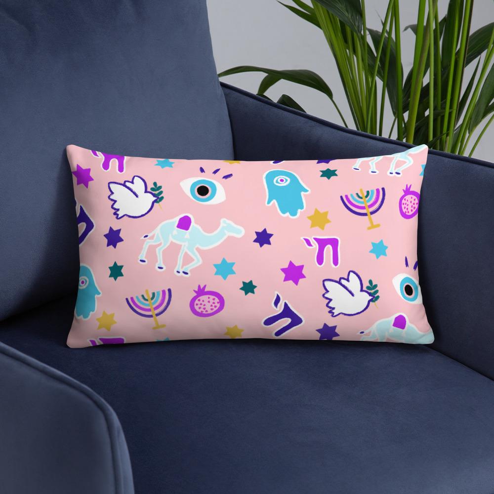Jewish Life Pillow - Choice of Size、mySite、topwebapps