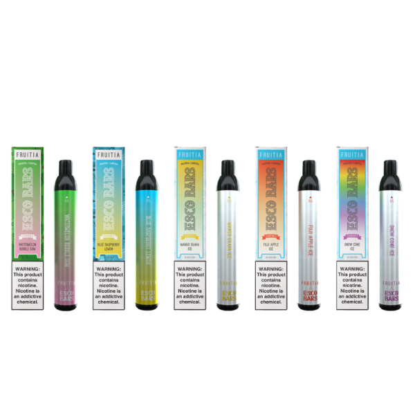 Fruitia x Esco Bars Disposable Vape 6mL 2500 Puffs 10 Pack、mySite、zt4zffjzw