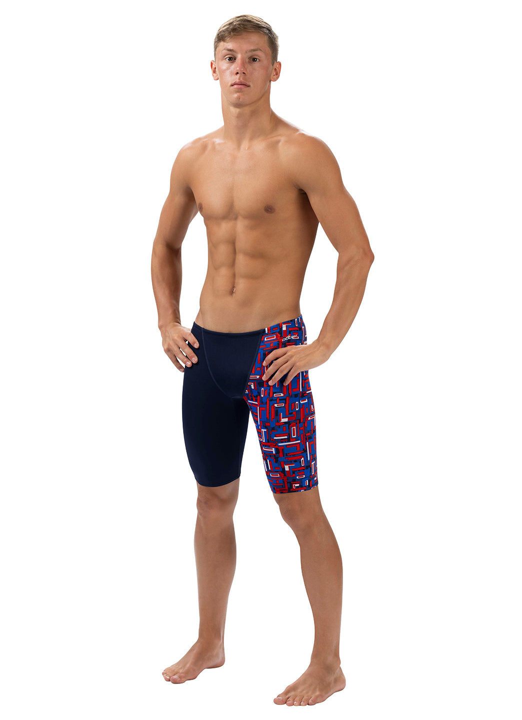 Dolfin Men's Bionic Asymmetrical Jammer Swimsuit、mySite、noshort