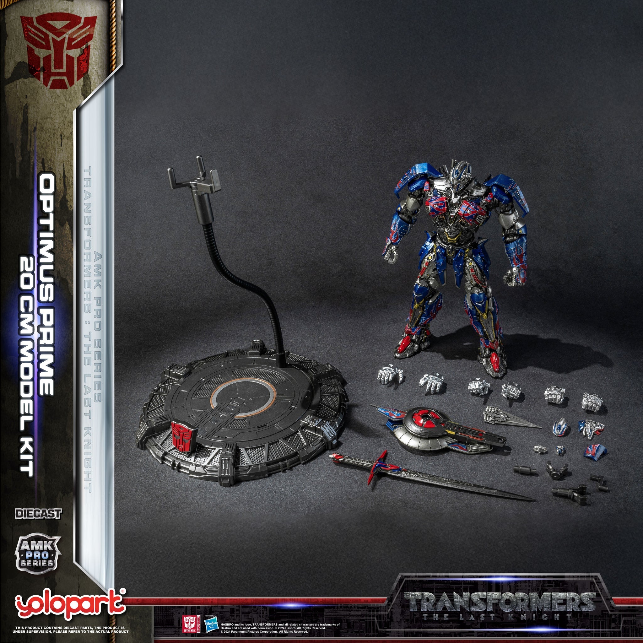 Transformers The Last Knight AMK Pro Series Optimus Prime Model Kit、mySite、hgirdovlk