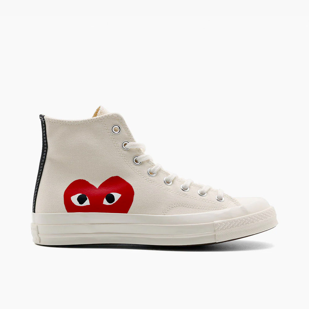  Converse x COMME des GARÇONS PLAY Chuck Taylor Hi / Beige、mySite、merchandisen