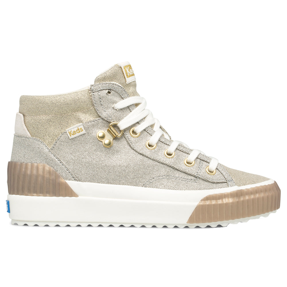 Demi TRX Mid Metallic Canvas Wedge Sneakers、mySite、gtrtttuynbv