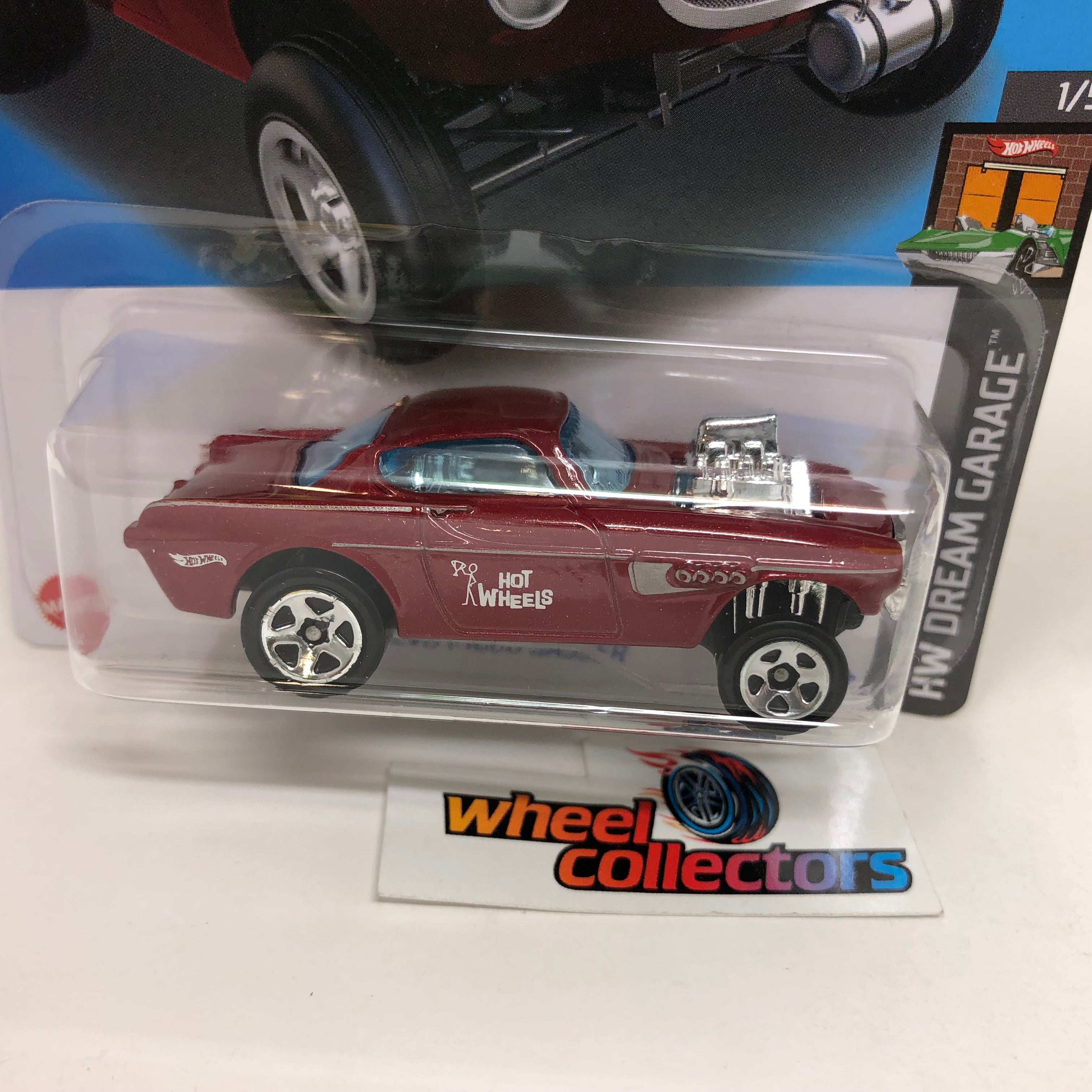 Volvo P1800 Gasser #1 * RED * 2023 Hot Wheels Case M、mySite、hgirdovlk