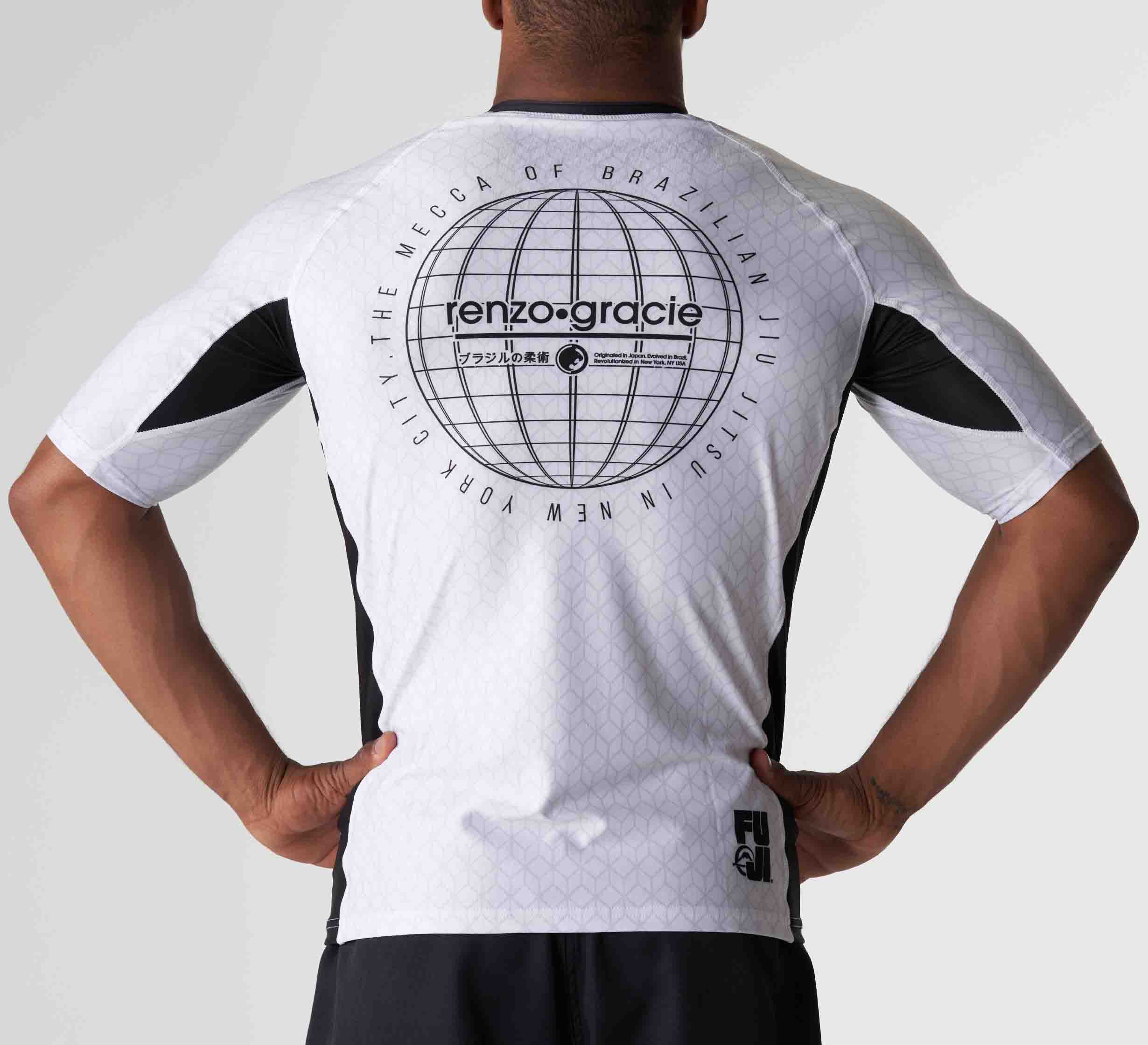 Renzo Gracie Mecca Ranked Short Sleeve Rashguard、mySite、gigharbornorthrealestate