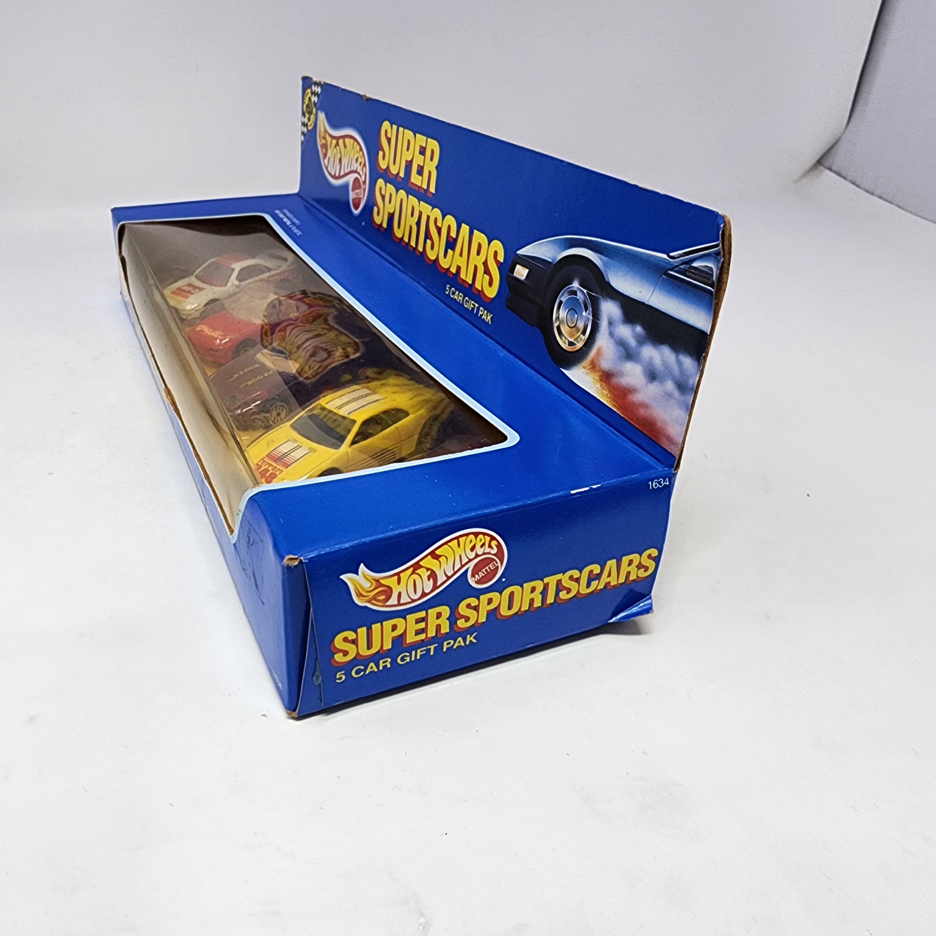 Super Sportscars 5 Car Gift Pack * 1987 Hot Wheels Ferrri, 300ZX, Diablo、mySite、hgirdovlk