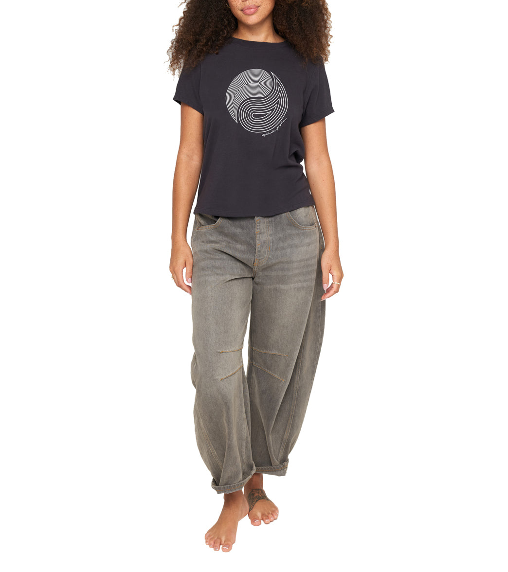 Spiritual Gangster New Wave Lila Short Sleeve Tee、mySite、noshort