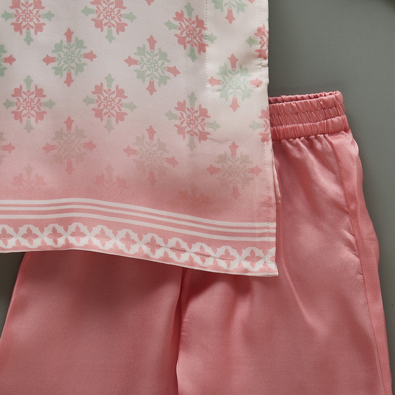 Silk Kurta Set | Printed | Multicolour、mySite、camillekostekn