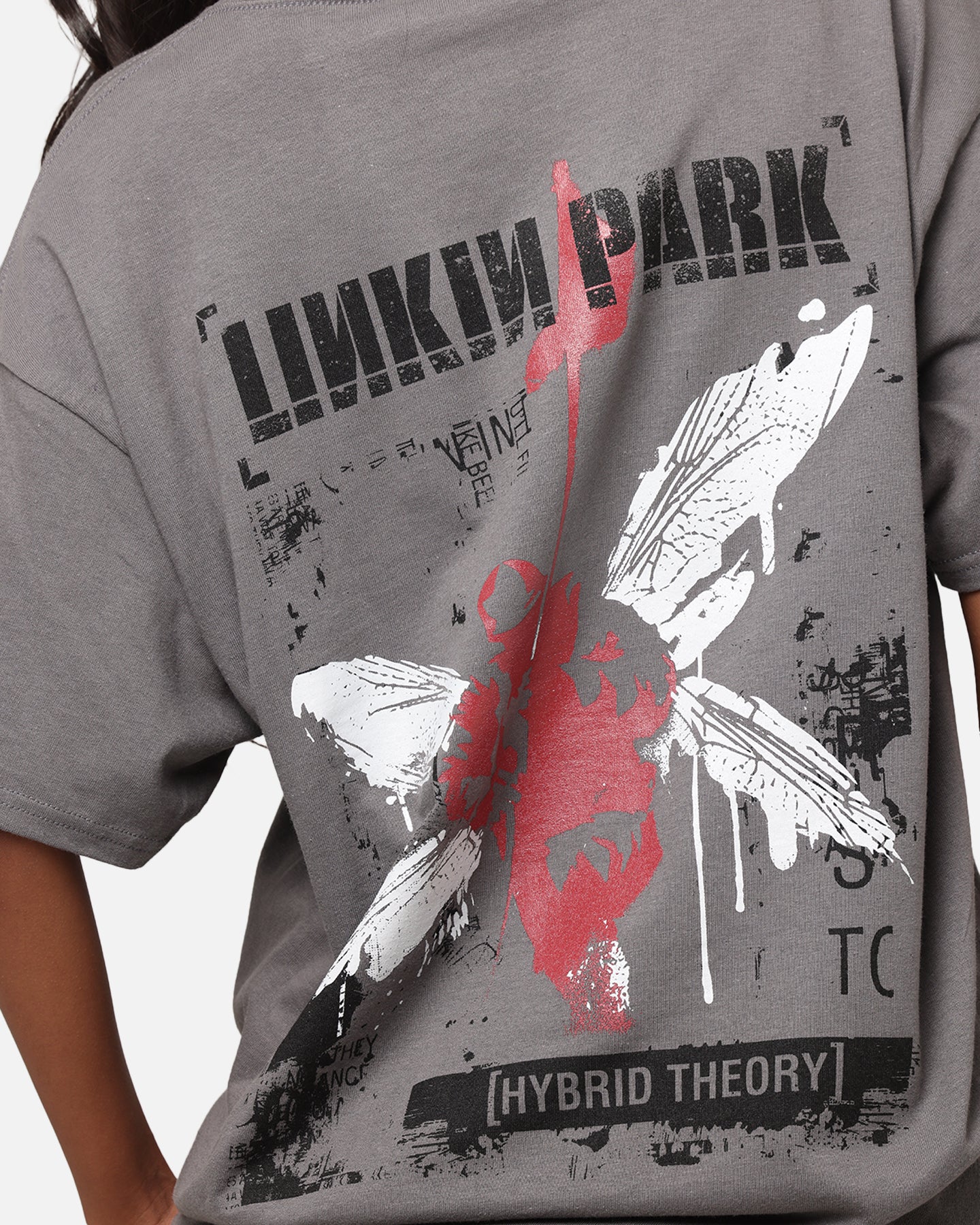 Linkin Park Hybrid Theory T-Shirt Charcoal、mySite、zt4zffjzw