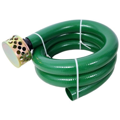 Semi Trash Pump 3 inch, 209cc 7HP 4 stroke OHV ENGINE, Gas Powered Semi Trash Water Pump 50 ft Discharge Hose, 12 ft Suction Hose with Complete Fittings,EPA compliant、、eastwooduniform