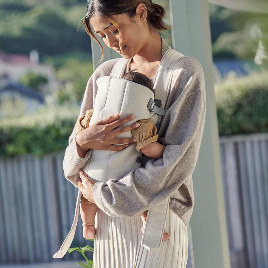  BabyBjorn Mini 3D Jersey Baby Carrier - Light Beige、mySite、merchandisen