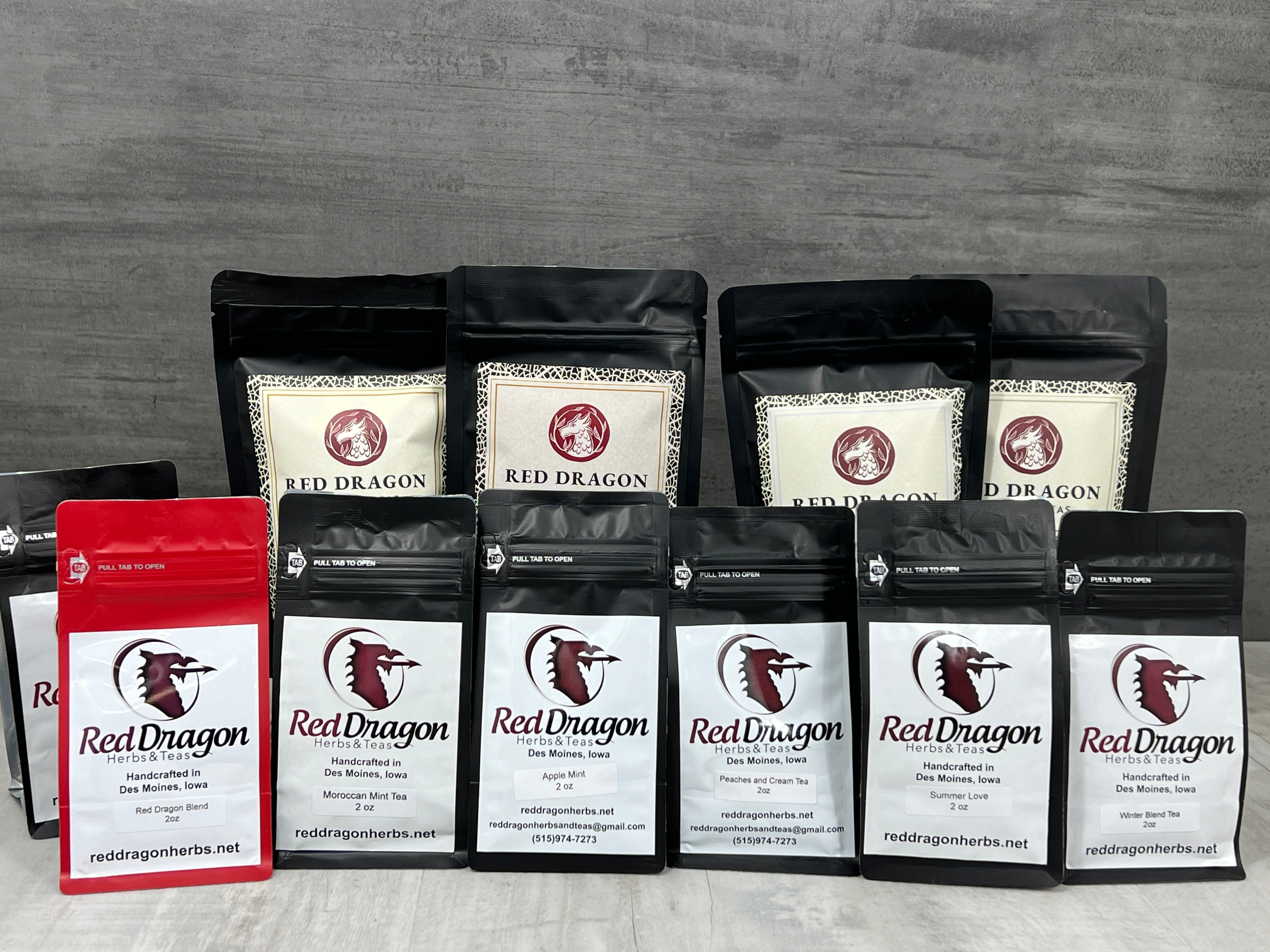Red Dragon Teas、mySite、garagedoors4me