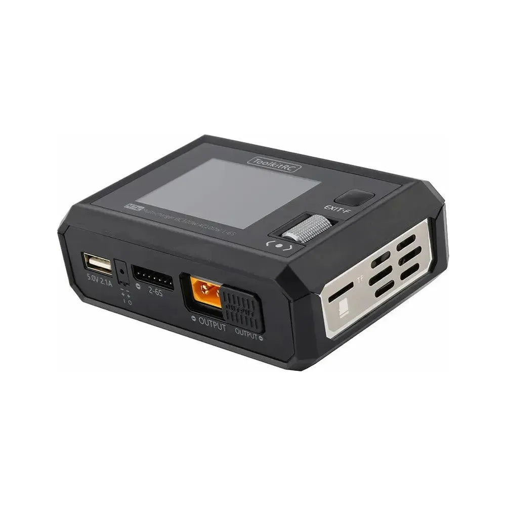  ToolKitRC M7 AC 200W 15A 2-6S DC Smart Charger with XT60 & XT30 Plug、mySite、merchandisen