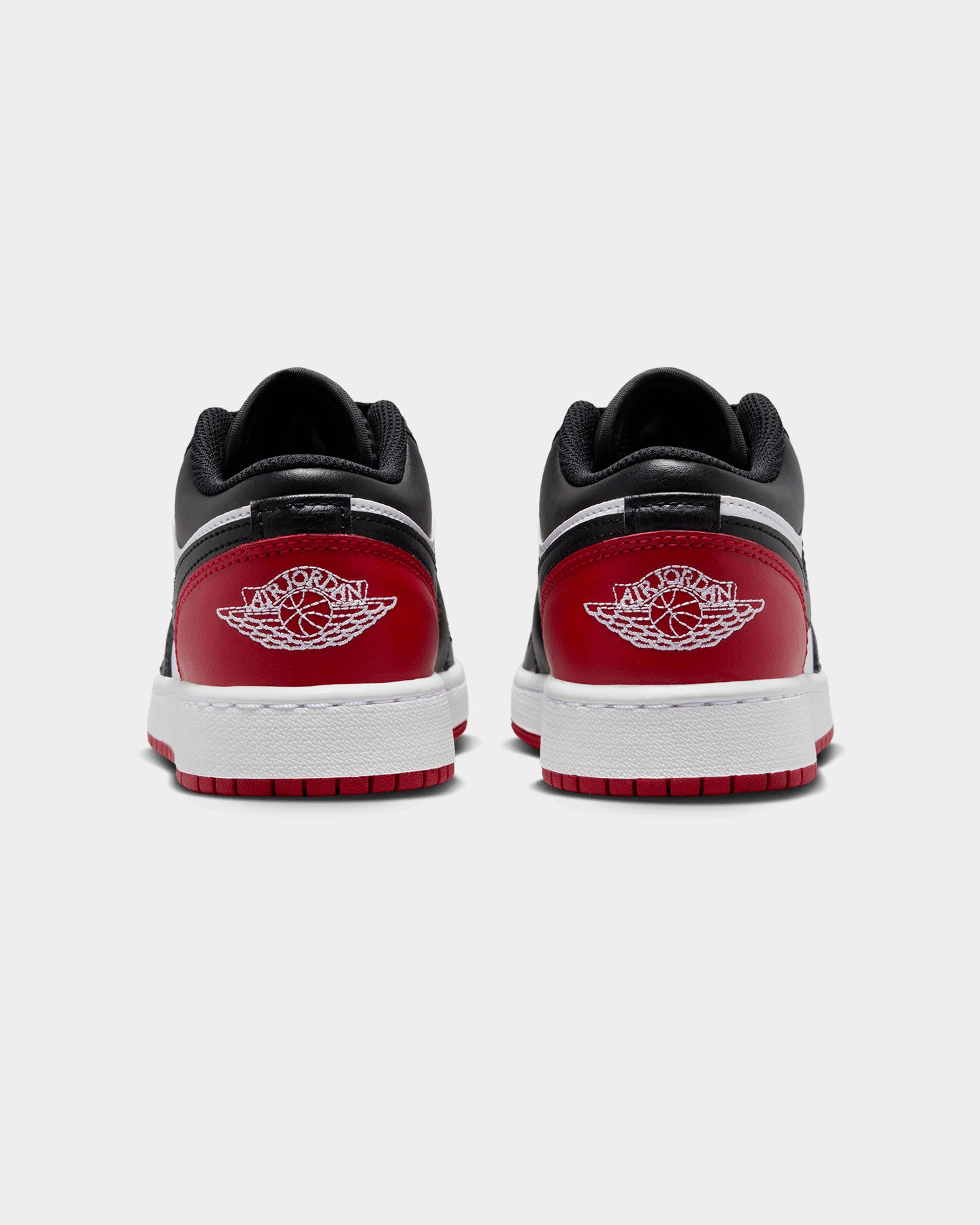 Jordan Kids' Air Jordan 1 Low BG Bred Toe White/Black、mySite、zt4zffjzw