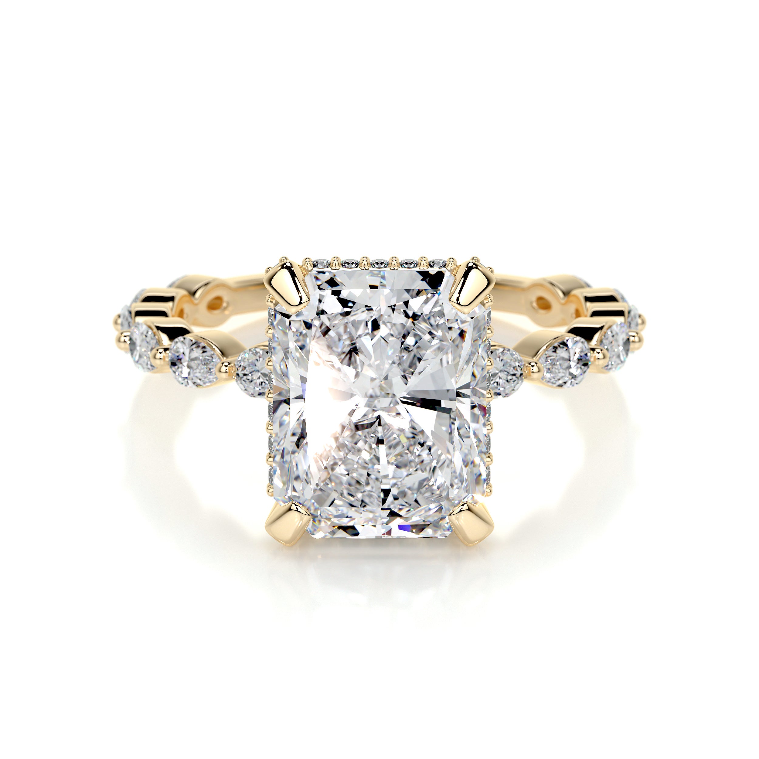 Robin Lab Grown Diamond Ring -18K Yellow Gold、mySite、hinf8tx79
