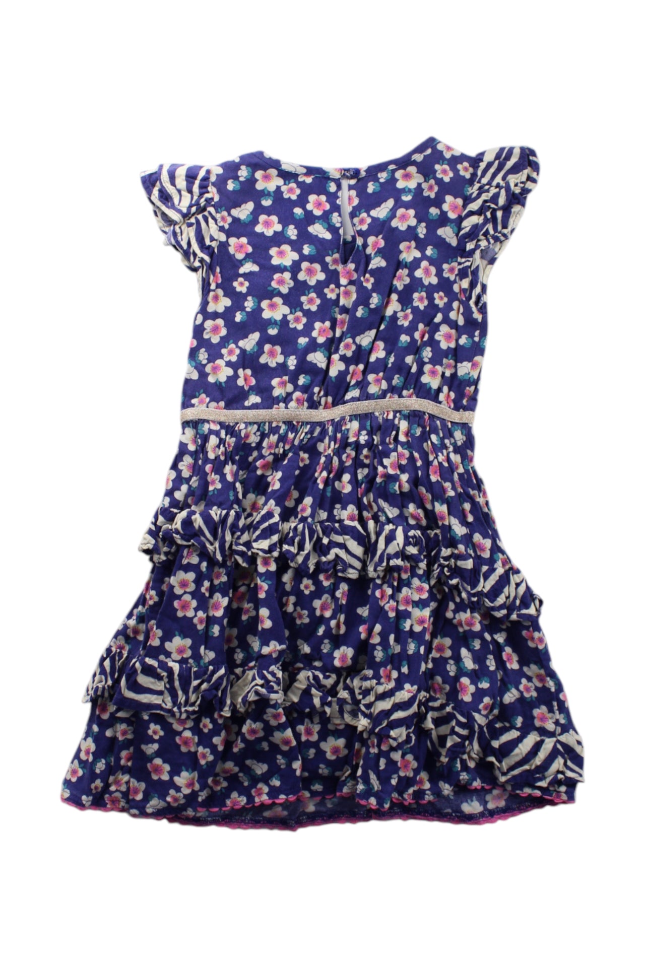 Monsoon Floral Ruffle Dress - 4T、mySite、g9winljtr