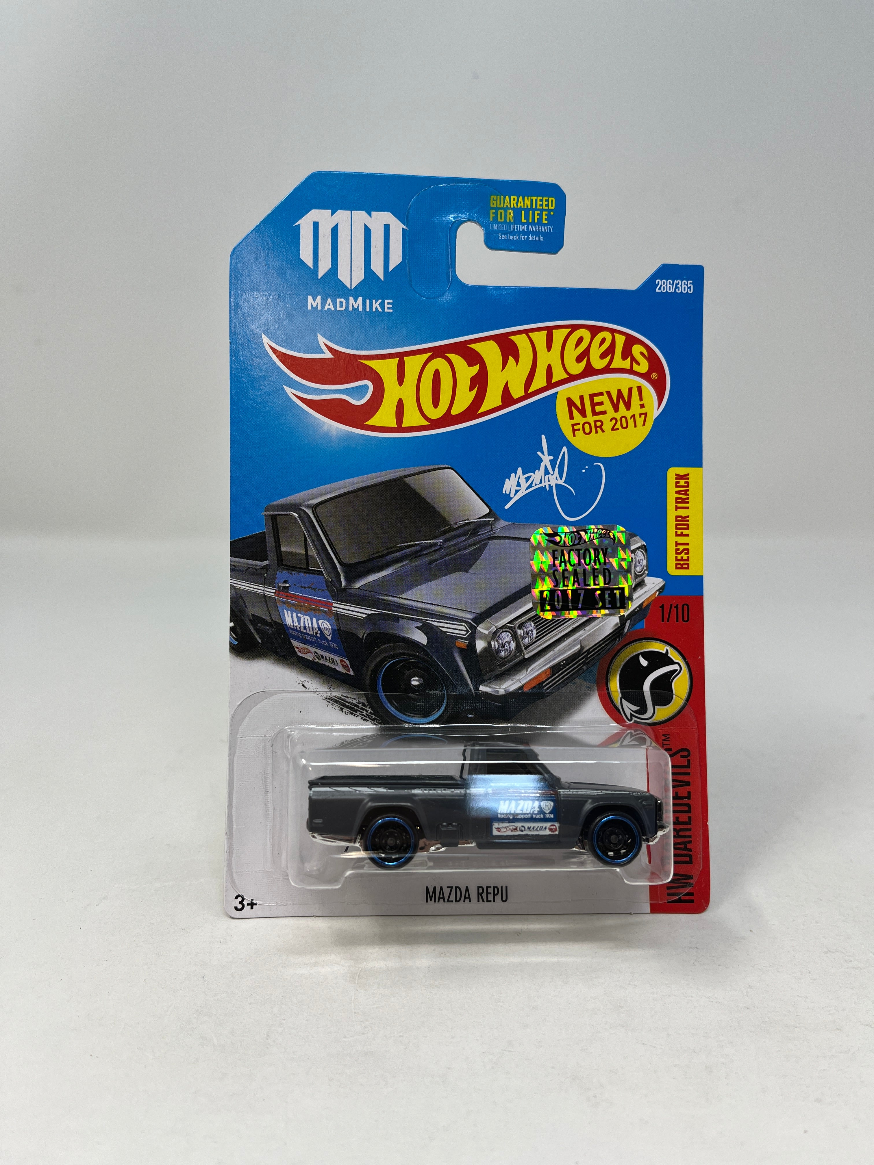 Mazda Repu #286 * Grey * 2017 Hot Wheels w/ Factory Holo、mySite、hgirdovlk