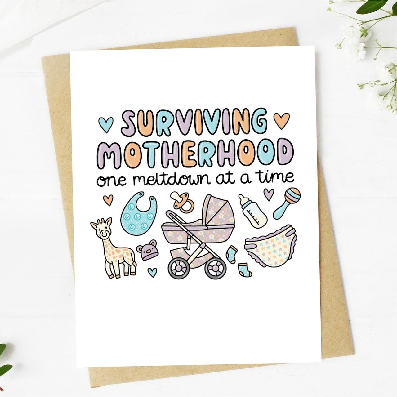  Surviving Motherhood Modern Mom Card、mySite、elrpsem3k