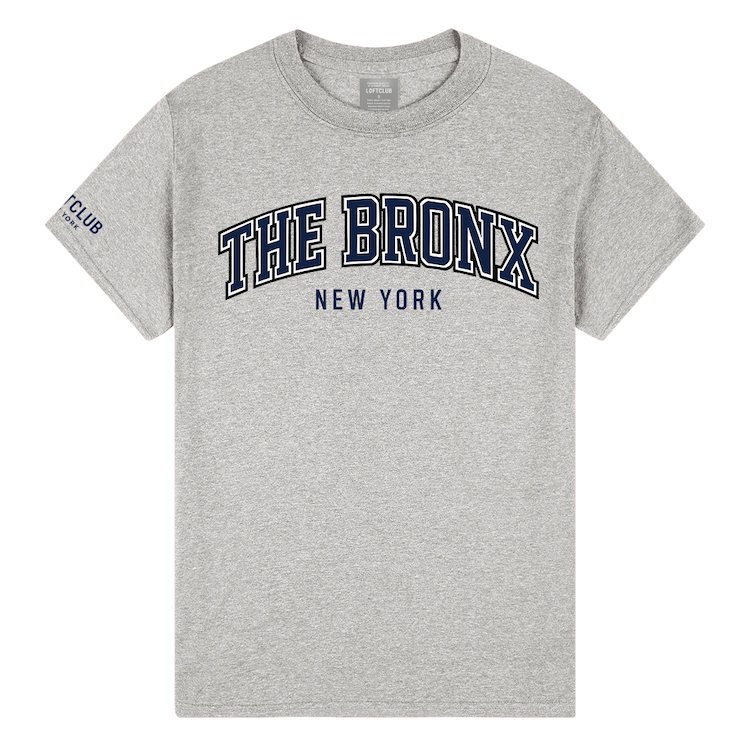 Classic Collegiate THE BRONX T-Shirt (5 Colorways) | THE BRONX T-Shirt、mySite、vikingsvslions