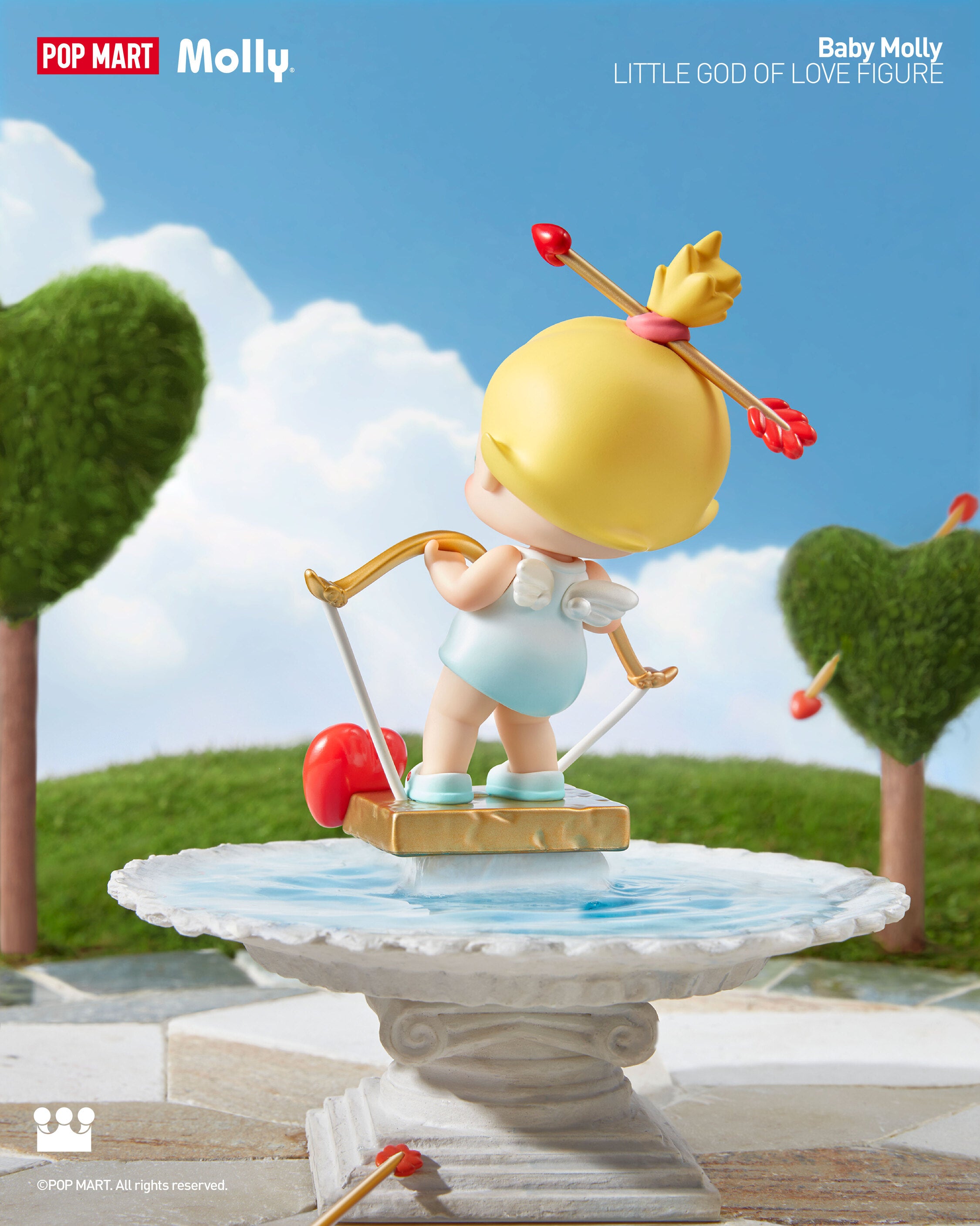  POP MART Baby Molly Little God of Love Figure、mySite、greenlandpopulation