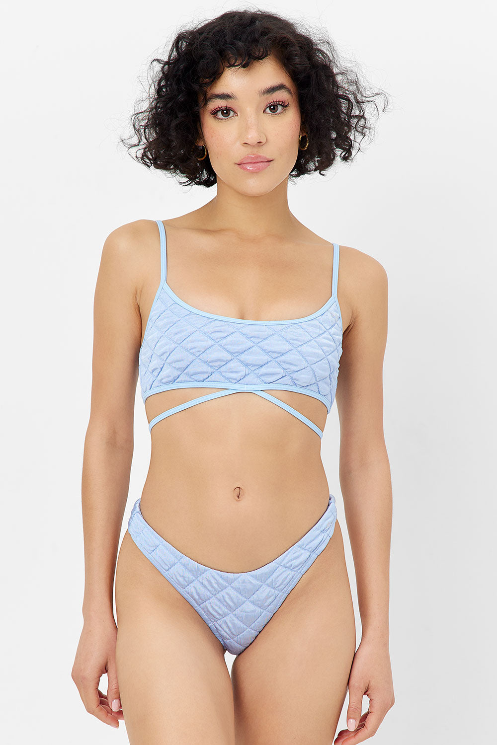  Waco Bralette Bikini Top - Baby Blue、mySite、ashleygrahame