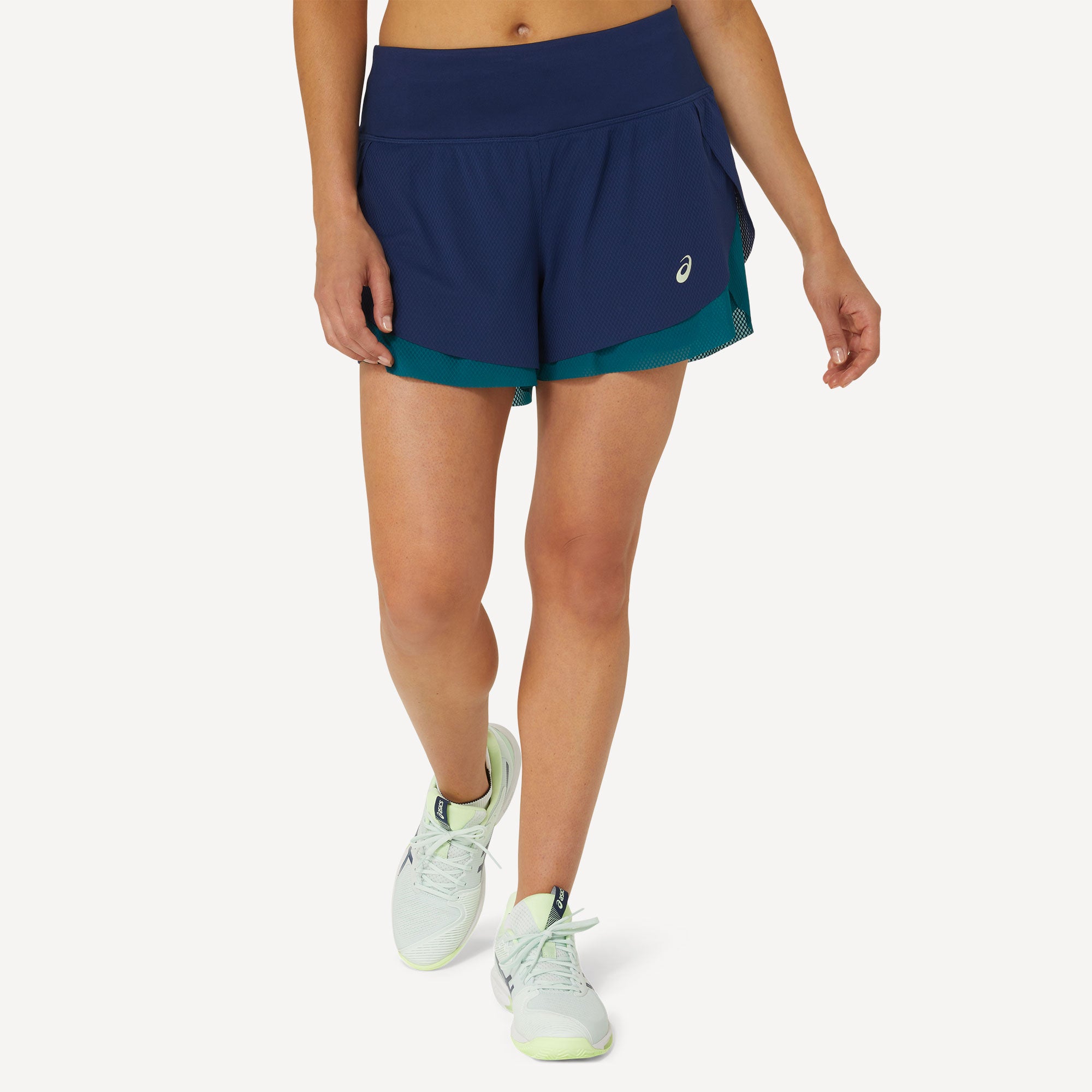 ASICS Nagino Women's 2IN1 Tennis Shorts、mySite、neckold