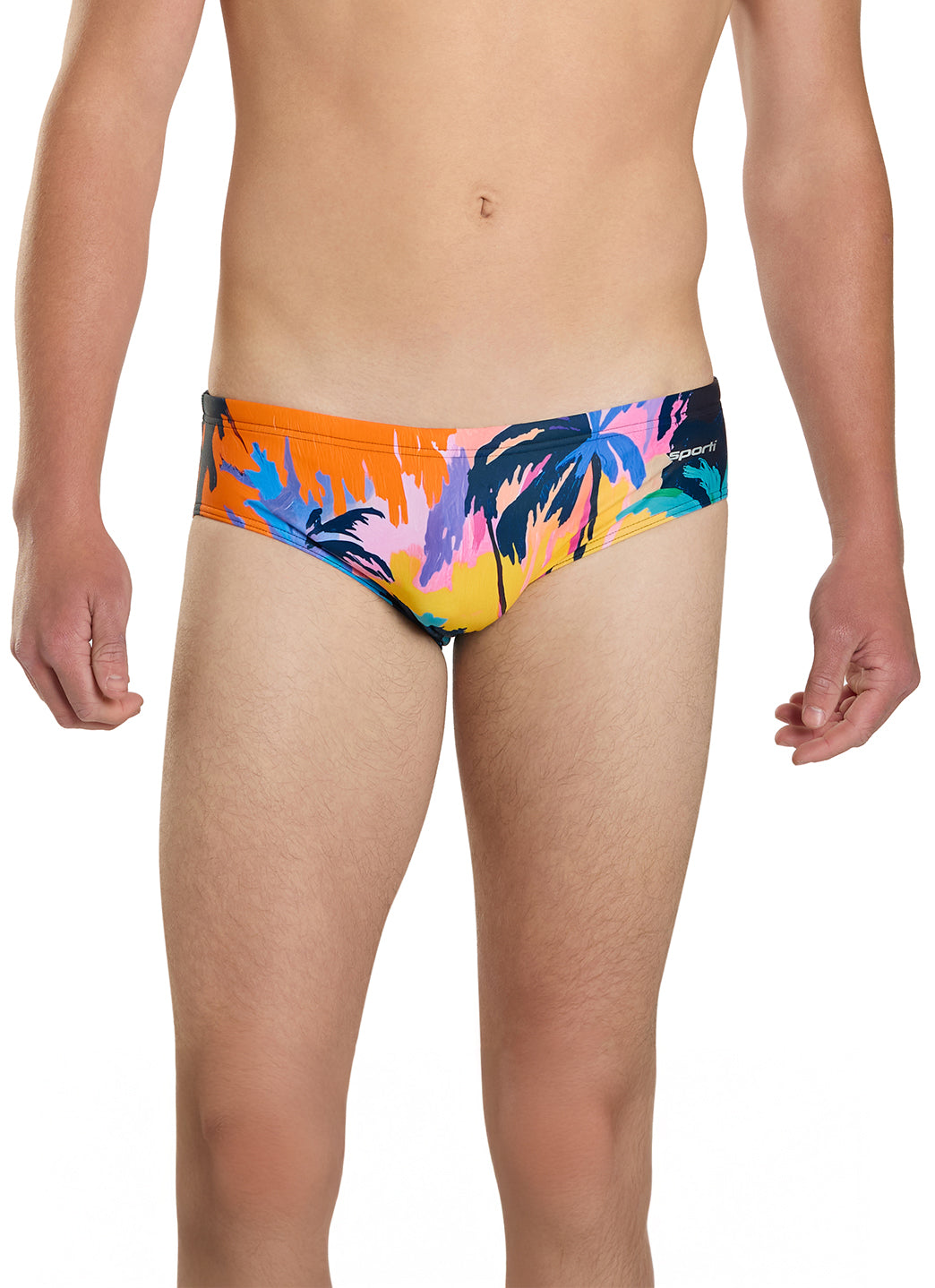 Sporti Tahitian Sunset Brief Swimsuit (26-40)、mySite、noshort