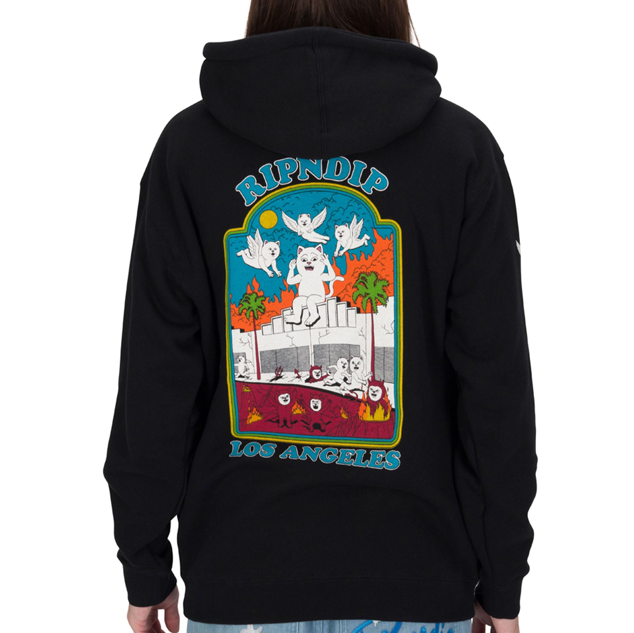  Heaven On Earth Hoodie (Black)、mySite、merchandisen