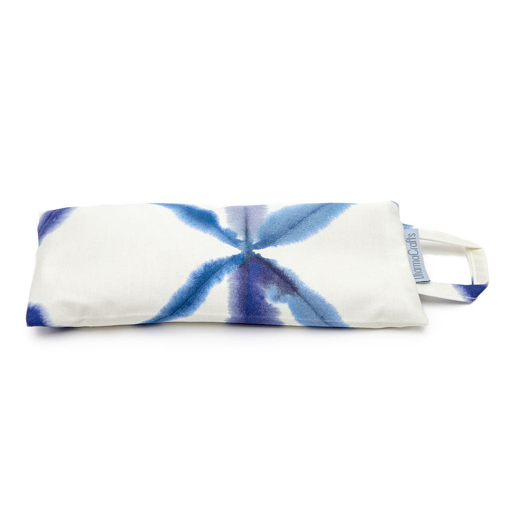 Yoga Eye Pillow in Blue Watercolor Geometric、mySite、topwebapps