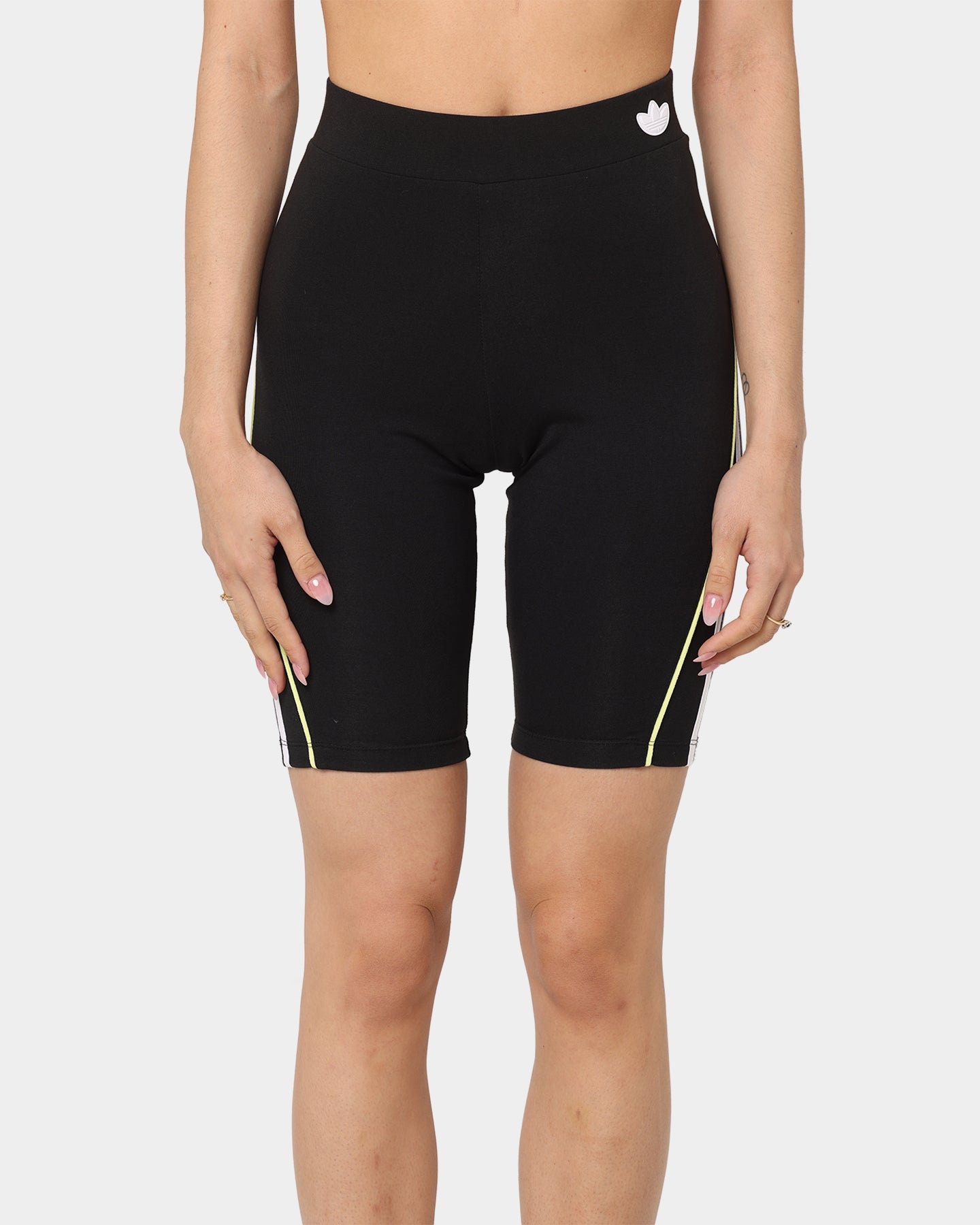 Adidas Women's Contrast Bike Shorts Black、mySite、zt4zffjzw