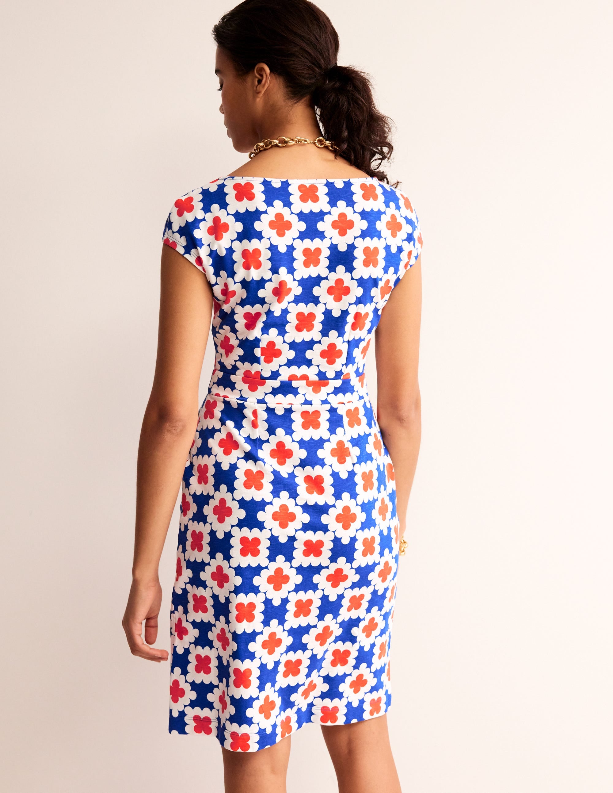  Florrie Jersey Dress-Surf the Web, Abstract Tile、mySite、ashleygrahame