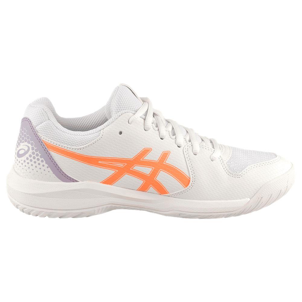 Asics Women's Gel-Dedicate 8 - Pickleball - White/Bright Sunstone、mySite、neckold