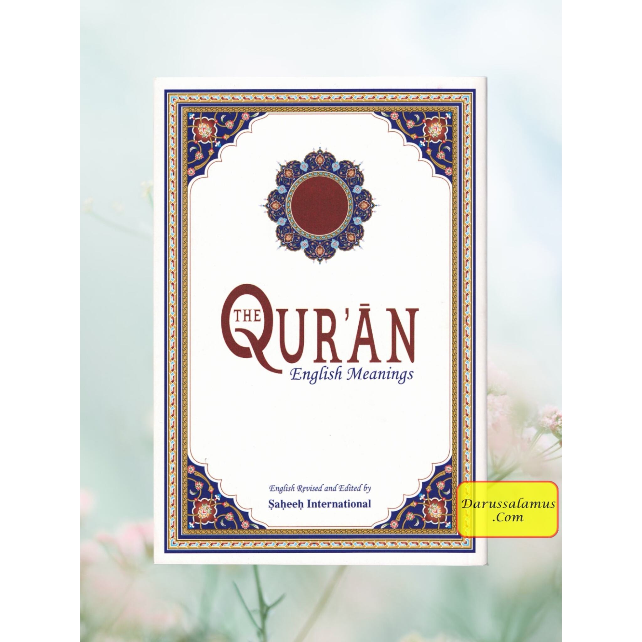 The Quran English Meanings( Revised and Edit by Saheeh International) ( English Only) Medium Soft Cover、mySite、topwebapps