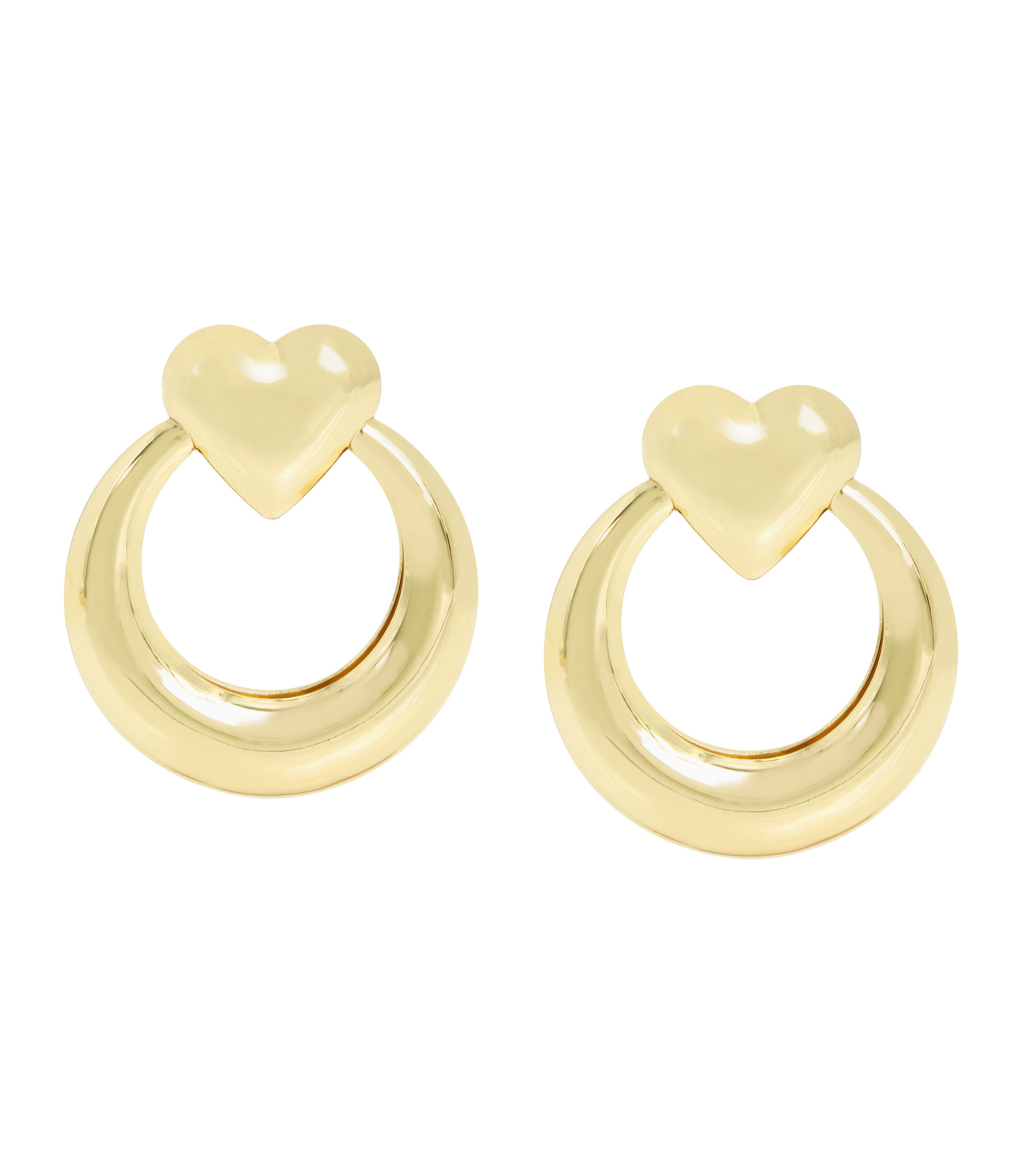 CLEAR HEART STUDS GOLD、mySite、dreamappss