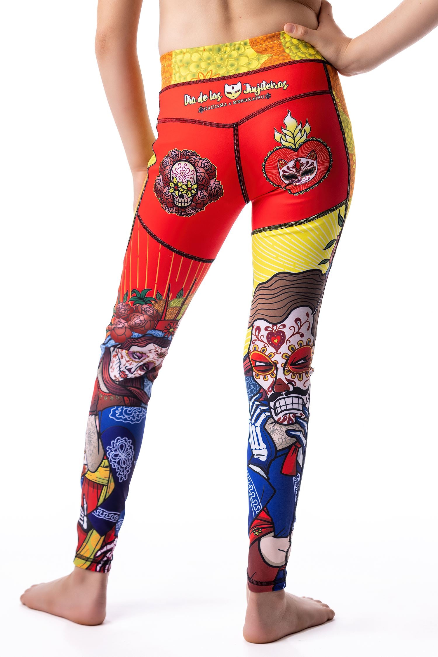 Girls' Dia de las Jiujiteiras Jiu Jitsu Youth Spats、mySite、gigharbornorthrealestate